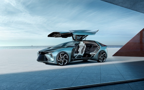 Goodyear i Lexus kształtują przyszłość elektrycznej mobilności BIZNES, Motoryzacja - Koncepcyjny Lexus LF-30 Electrified powstał z okazji 30-lecia istnienia marki. Auto obiecuje niezrównanie dynamiczne wrażenia z jazdy, a jego wyjątkowy charakter dopełniają specjalne opony zaprojektowane przez Goodyear.