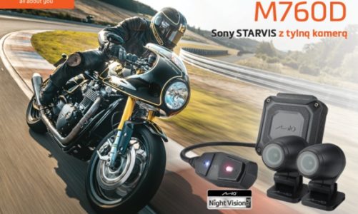 Mio MiVue 760d – as w rękawie dla motocyklistów w sezonie 2020.