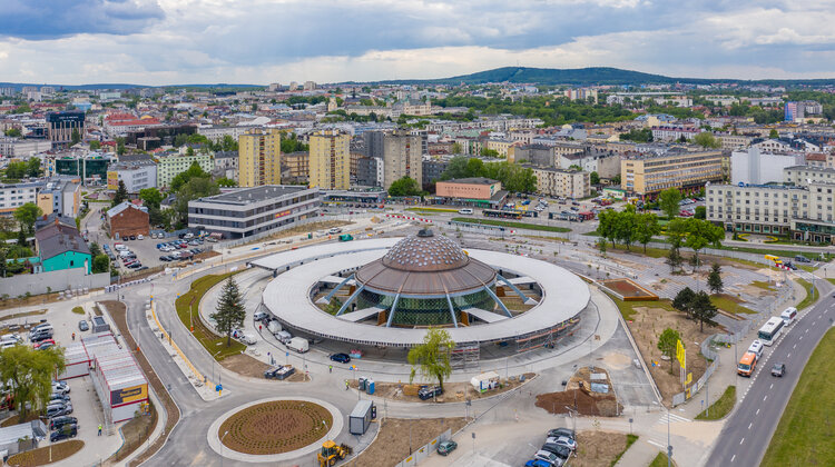 Centrum Komunikacyjne w Kielcach na finiszu budowy