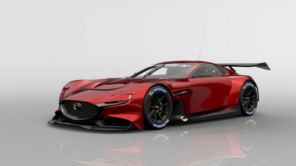 Mazda partnerem wirtualnej serii FIA Gran Turismo LIFESTYLE, Motoryzacja - Mazda zapowiedziała przedstawienie modelu koncepcyjnego – wirtualnego samochodu wyścigowego Mazda RX-Vision GT3 Concept