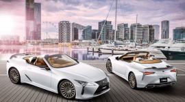 Kabriolet ze sporym skrzydłem. TRD modyfikuje Lexusa LC Convertible LIFESTYLE, Motoryzacja - Oficjalny warsztat tuningowy Toyoty i Lexusa – Toyota Racing Development – przygotował nowe modyfikacje dla Lexusa LC.