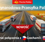 Międzynarodowa Przesyłka Paletowa Poczty Polskiej dotrze do Czech i na Słowację