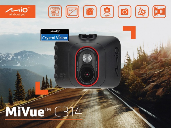 Mio MiVue C314 – wideorejestator na każdą kieszeń