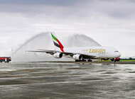 Emirates i Międzynarodowe Lotnisko Clark świętują lądowanie A380 wydarzenia, transport - 20 sierpnia, 2020 r. – Warszawa, Polska –