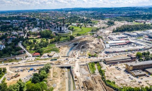 TAURON na budowie największej drogowej inwestycji Krakowa