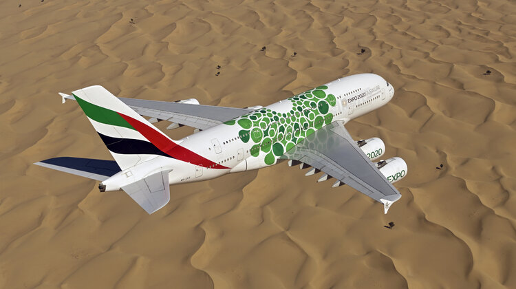 Linie Emirates będą latać Airbusem A380 do Ammanu, to element rozszerzonego rozkładu połączeń w tamtym kierunku nowe produkty/usługi, transport - 22 października 2020 r. – Warszawa, Polska –
