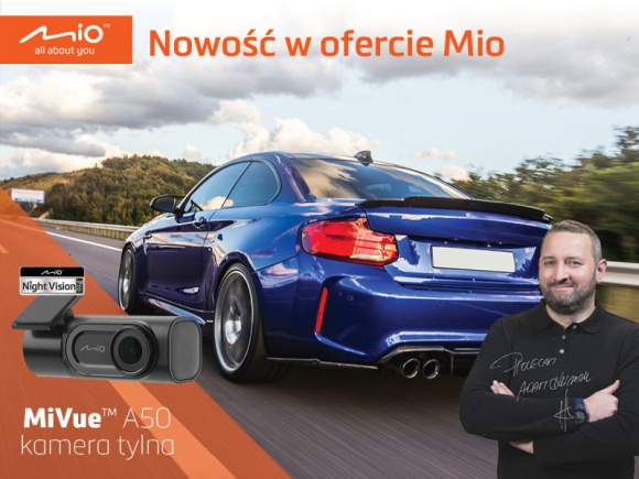 Mio wprowadza pierwszą kamerę tylną z technologią Mio ight Vision Pro