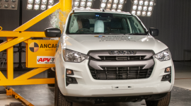 ISUZU D-MAX z 5 gwiazdkami Euro NCAP