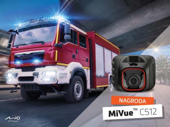 Mio wspiera strażaków OSP Motoryzacja, LIFESTYLE - Rusza 2 edycja akcji wspierającej strażaków Ochotniczej Straży Pożarnej organizowanej przez markę Mio. W ramach akcji co miesiąc jedna jednostka otrzyma wideorejestator Mio MiVue C512