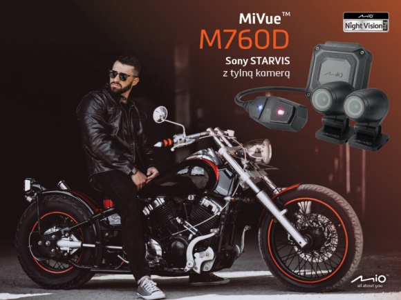 Mio MiVue M760D – motocyklowy ,,must have” sezonu 2021 Motoryzacja, LIFESTYLE - 