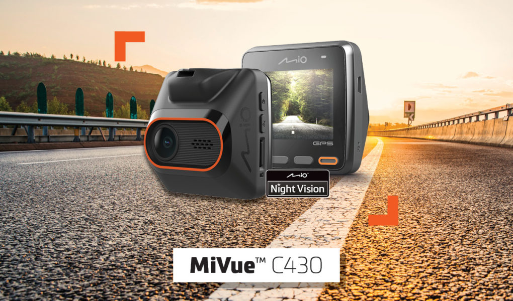 Mio MiVue C430 – wideorejestrator gwarantujący pełen obraz sytuacji na drodze